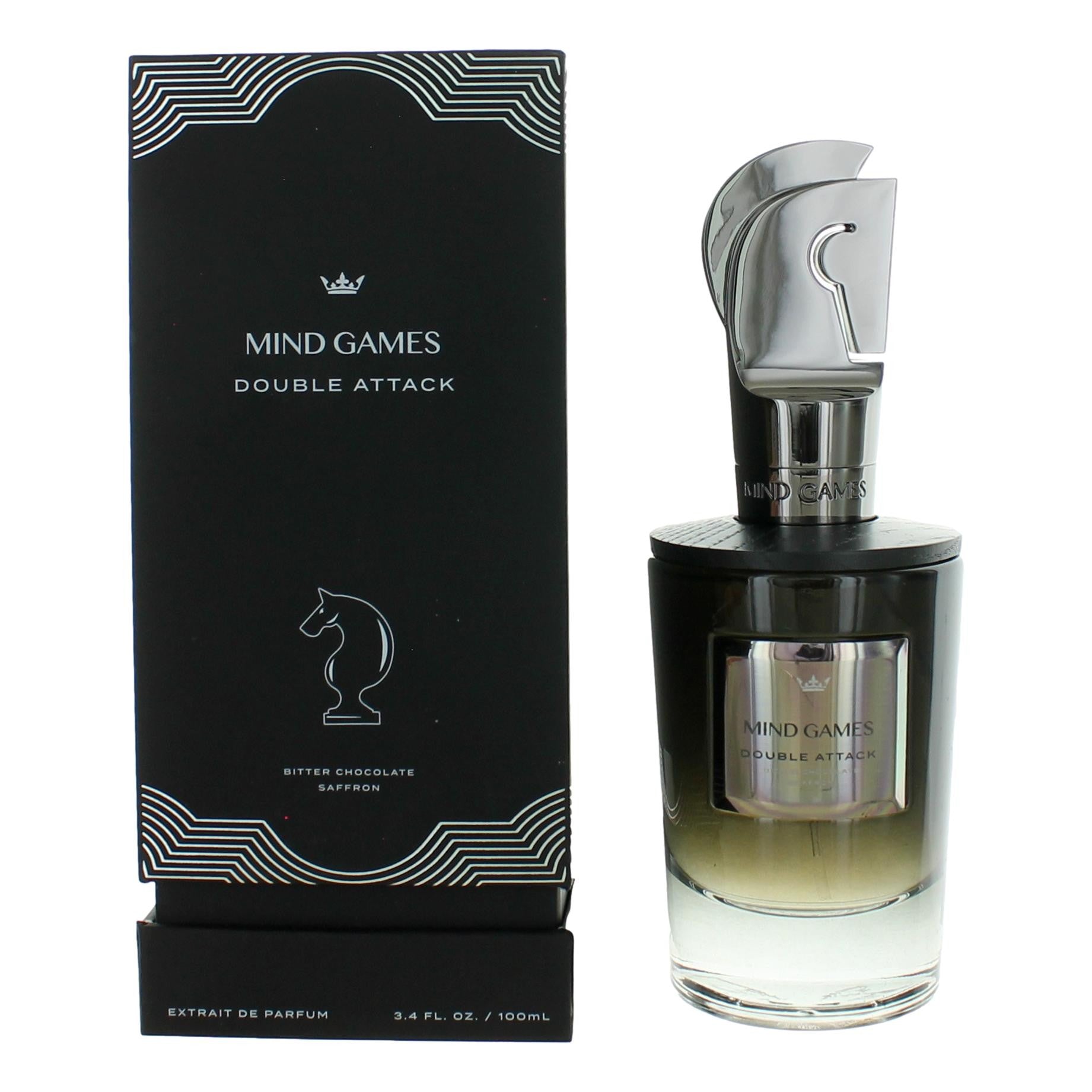 Photo of Double Attack by Mind Games, 3.4 oz Extrait de Parfum for Unisex